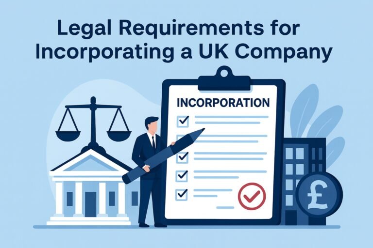 Legal requirements for incorporating a UK company — Dragonfly Associates professional business services
