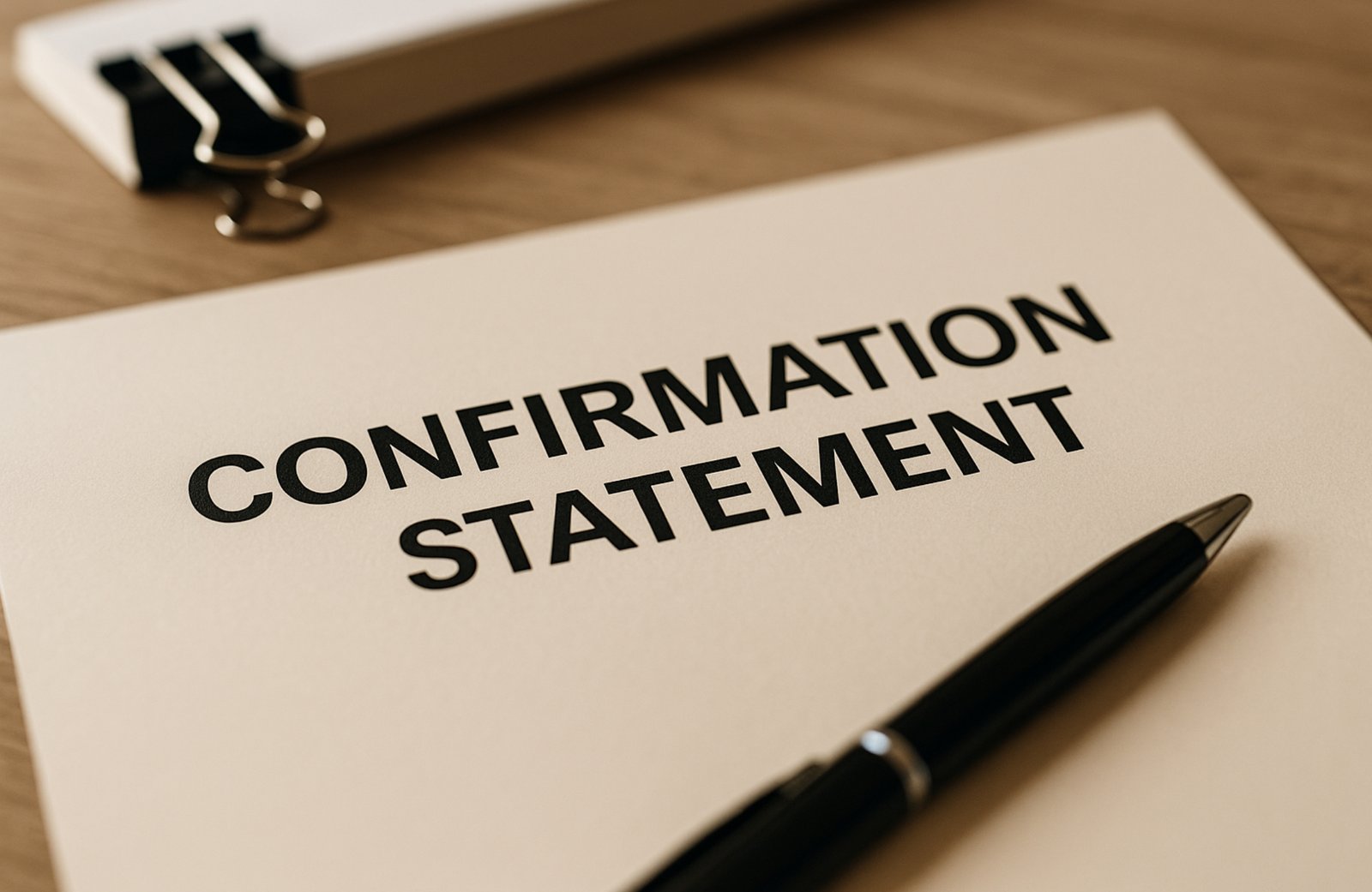 What Is a Confirmation Statement?